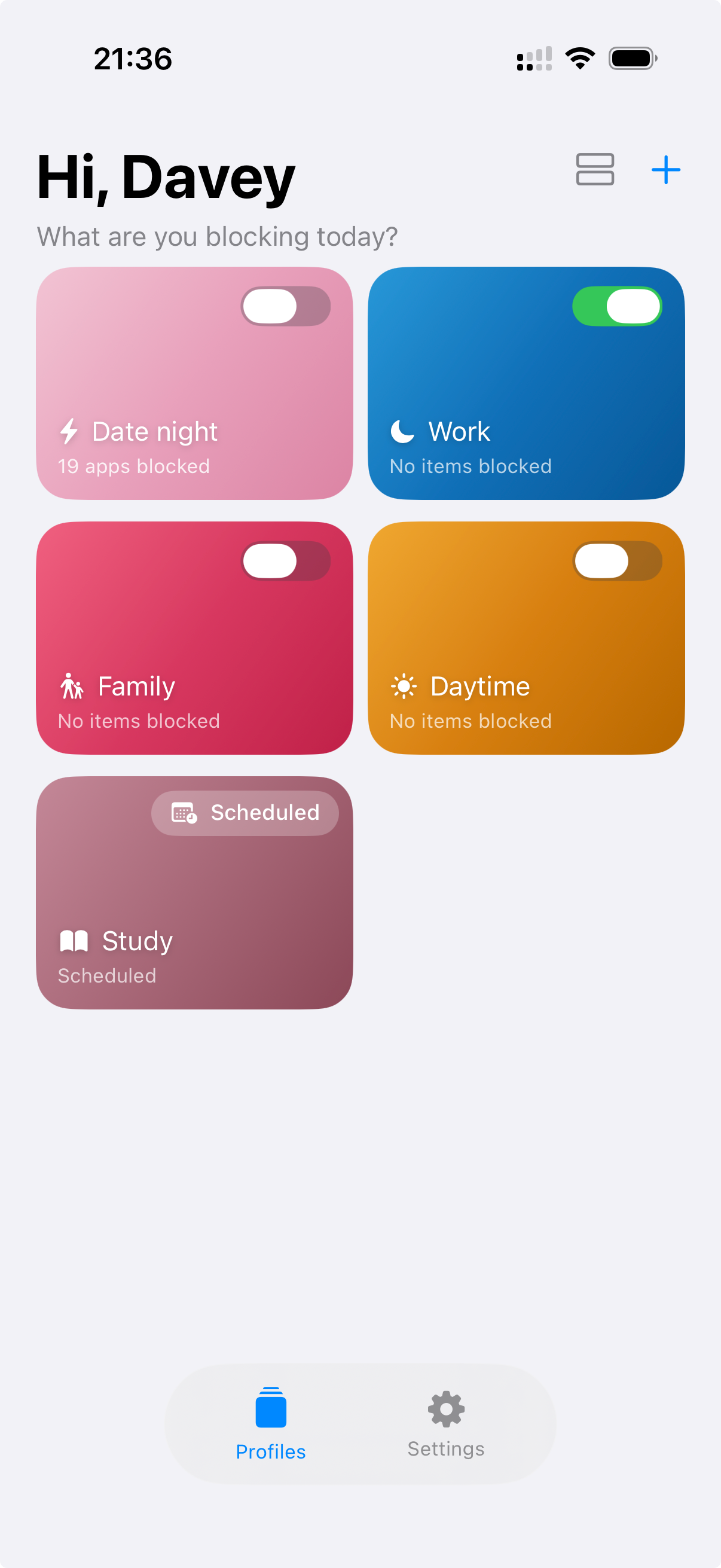 StepBack app